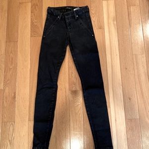 Guess shape up seamless black skinny jeans